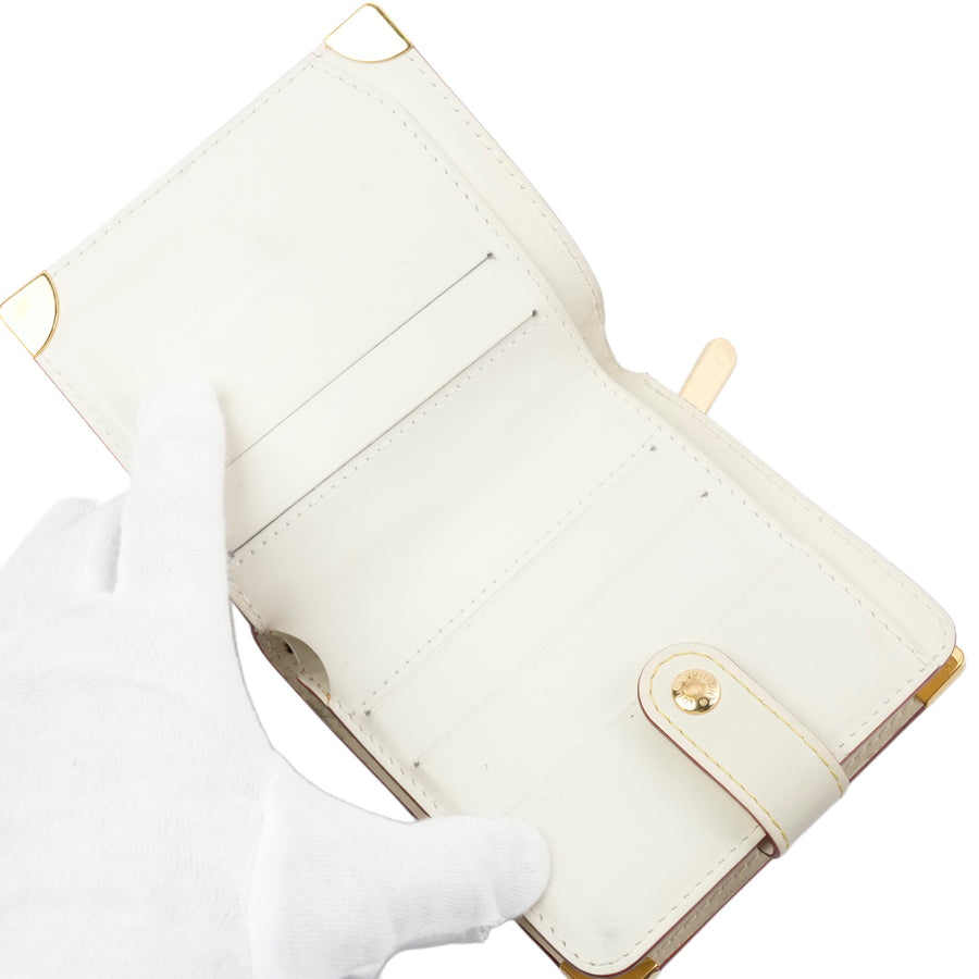 LOUIS VUITTON Compact Zip Suhali Wallet