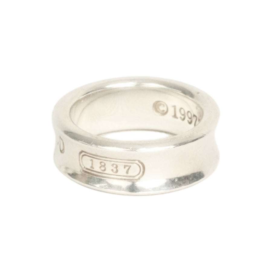 TIFFANY & CO. SV925 Narrow 1837 Ring