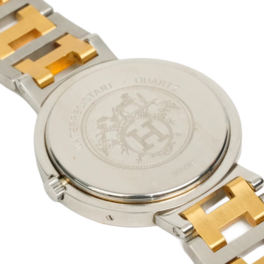 HERMES Clipper Classic YG Combination Boys 34 mm Watch