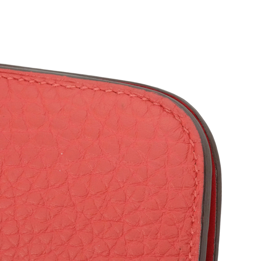 HERMES Dogon GM Taurillon Clemence Wallet