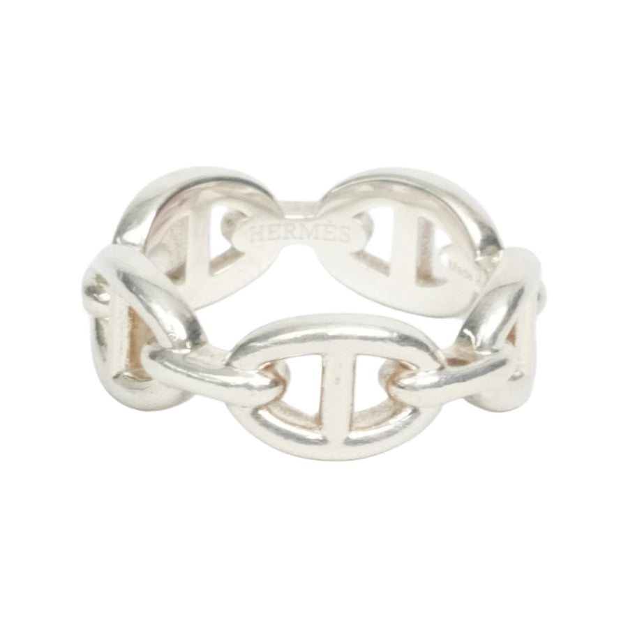 HERMES Ag925 Chaine d’Ancre Ring