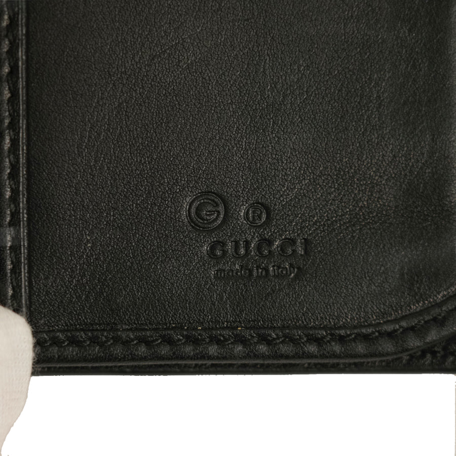 GUCCI GG Signature Bifold Long Wallet