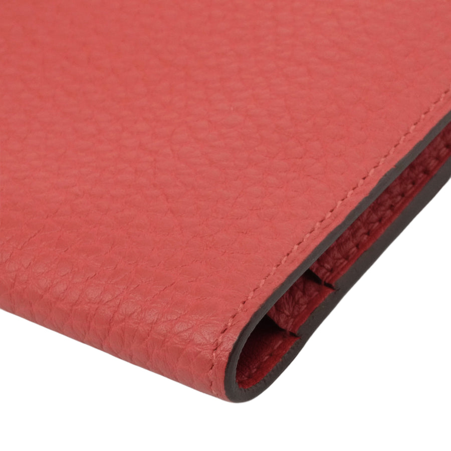 HERMES Dogon GM Taurillon Clemence Wallet