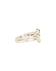 TIFFANY & CO. SV925 K18YG Double Heart Ring