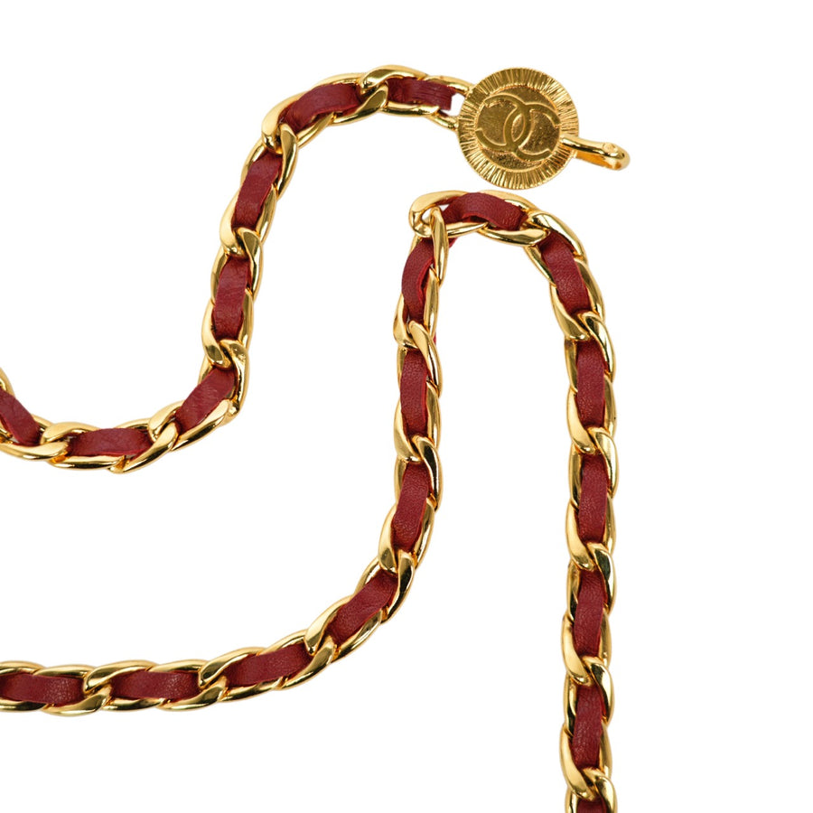 CHANEL Coco Mark Chain Belt