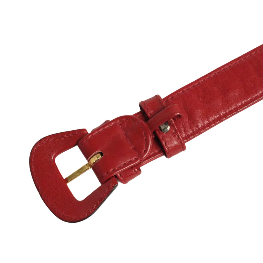 CHANEL Coco Mark Chain Buckle Belt