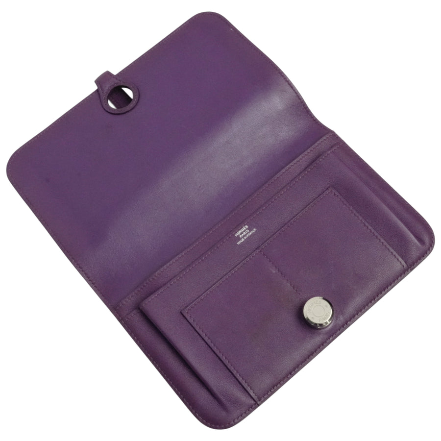 HERMES Dogon GM Tolyon Clemence Wallet