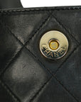 CHANEL 1997-1999 Fringe Bucket Lambskin Shoulder Bag