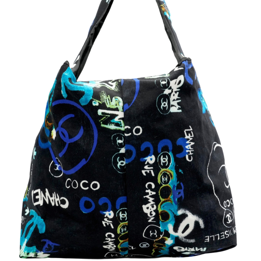 CHANEL 2006-2008 New Travel Line Hawaii Limited Tote Bag/Shoulder Bag