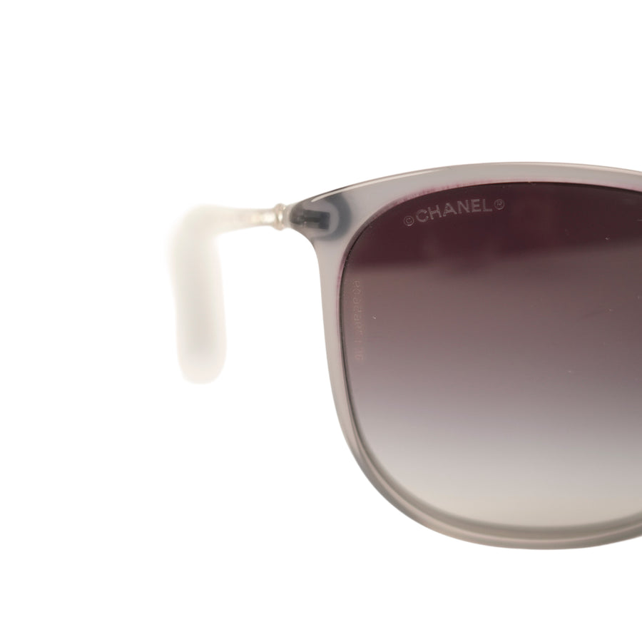 CHANEL Stone-adorned Temple Sunglass