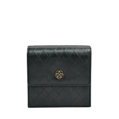CHANEL 2004–2005 Ginza Limited Camellia Trifold Wallet