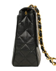 CHANEL 1994–1996 Coco Mark Matelassé Caviar Skin Shoulder Bag