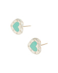 TIFFANY & CO. SV925 Love Tiffany Blue Heart Earrings