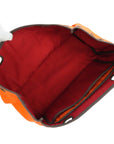 HERMES Toile Officier Aile Bag Cabas PM Shoulder Bag