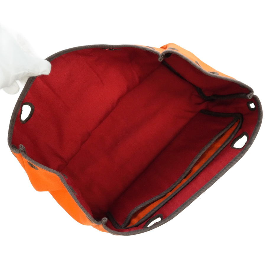 HERMES Toile Officier Aile Bag Cabas PM Shoulder Bag
