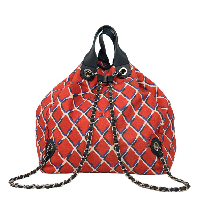 CHANEL Coco Beach Handbag/Backpack 2Way