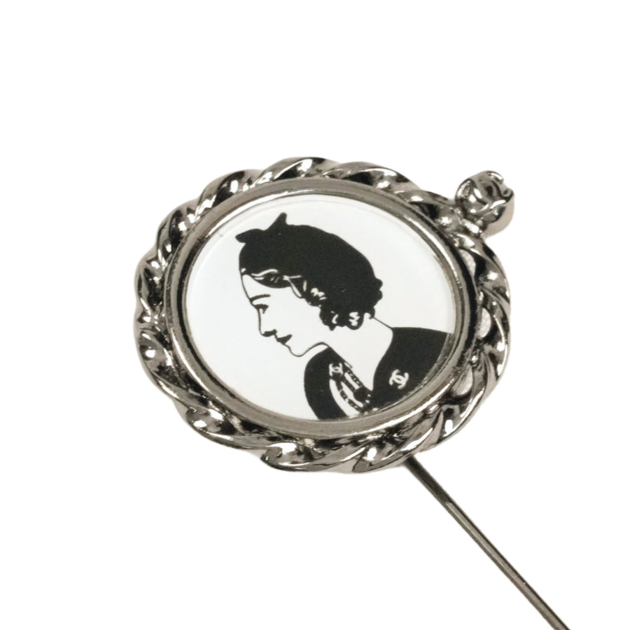 CHANEL Mademoiselle Coco Mark Brooch