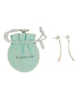 TIFFANY & CO. SV925 Elongated Teardrop Earrings
