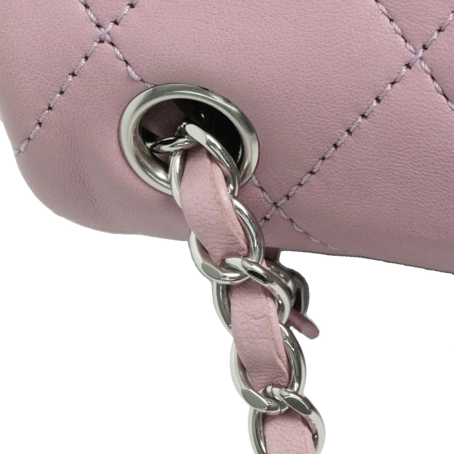 CHANEL 2008–2009 Matelassé Bicolor Chain Shoulder Bag