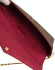 LOUIS VUITTON Monogram Pochette Felicie Shoulder Bag M81896
