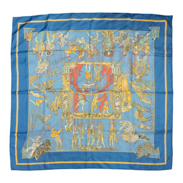 HERMES  Marionette Time Carre 90 Scarf