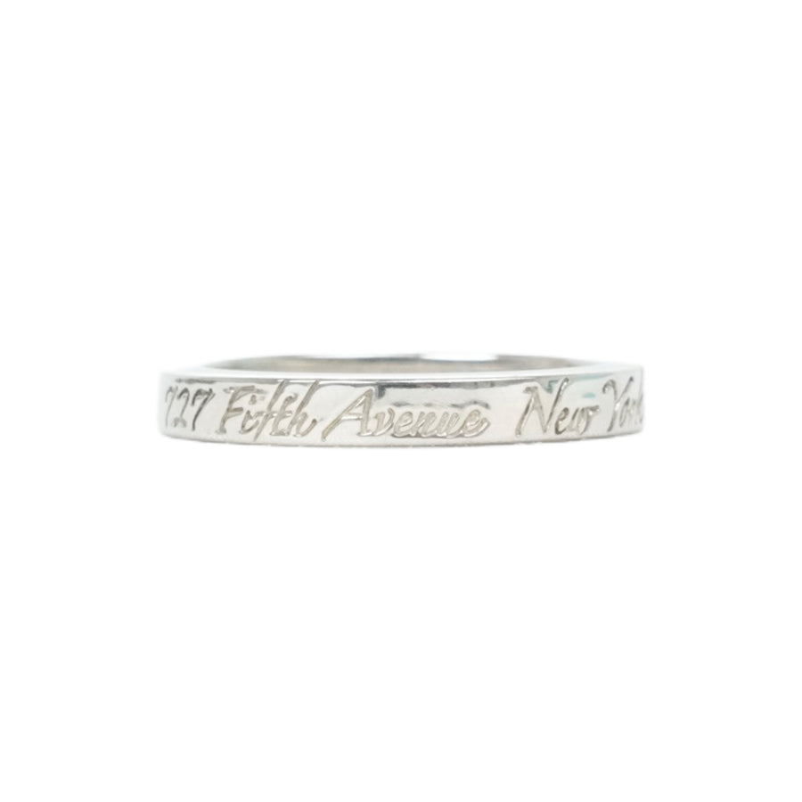 TIFFANY & CO. SV925 Notes Narrow Ring