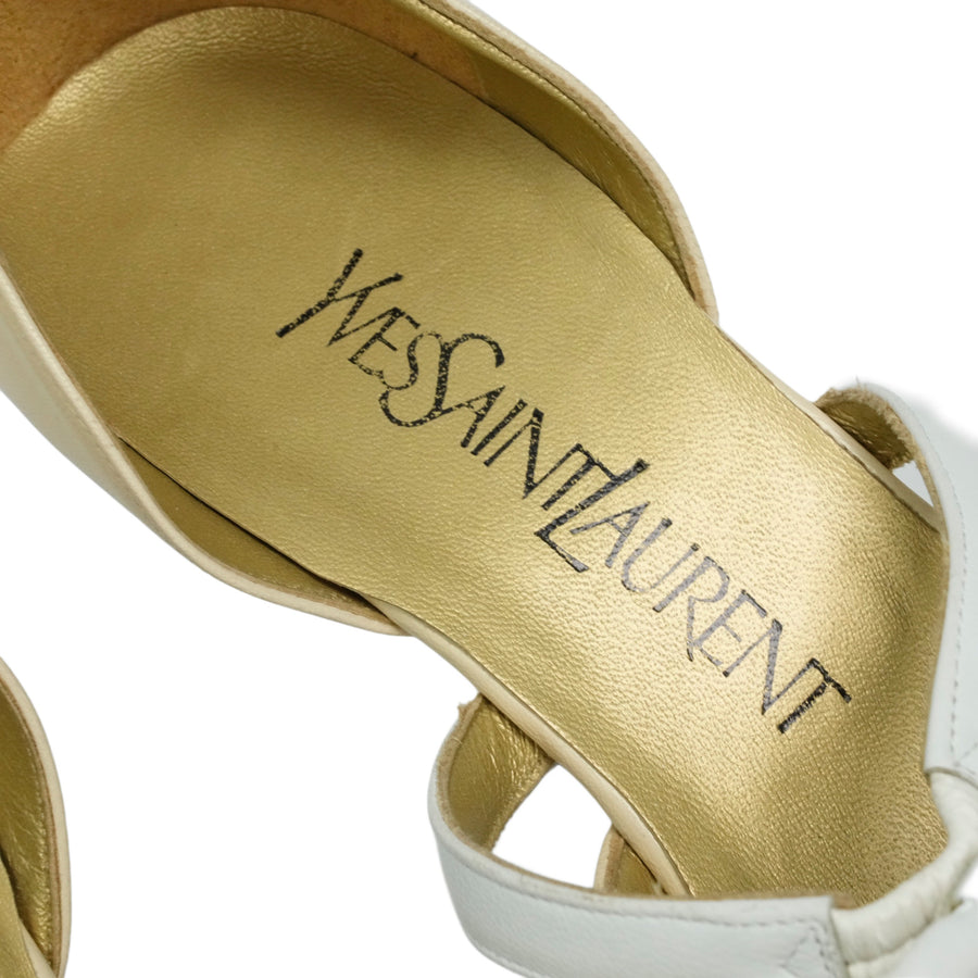 YVES SAINT LAURENT Pumps with Ribbon