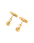 CHRISTIAN DIOR CD Logo Earrings