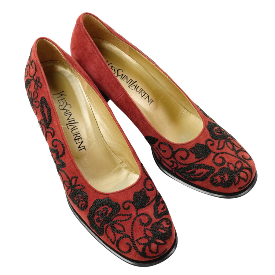 YVES SAINT LAURENT Red Pumps Shoes