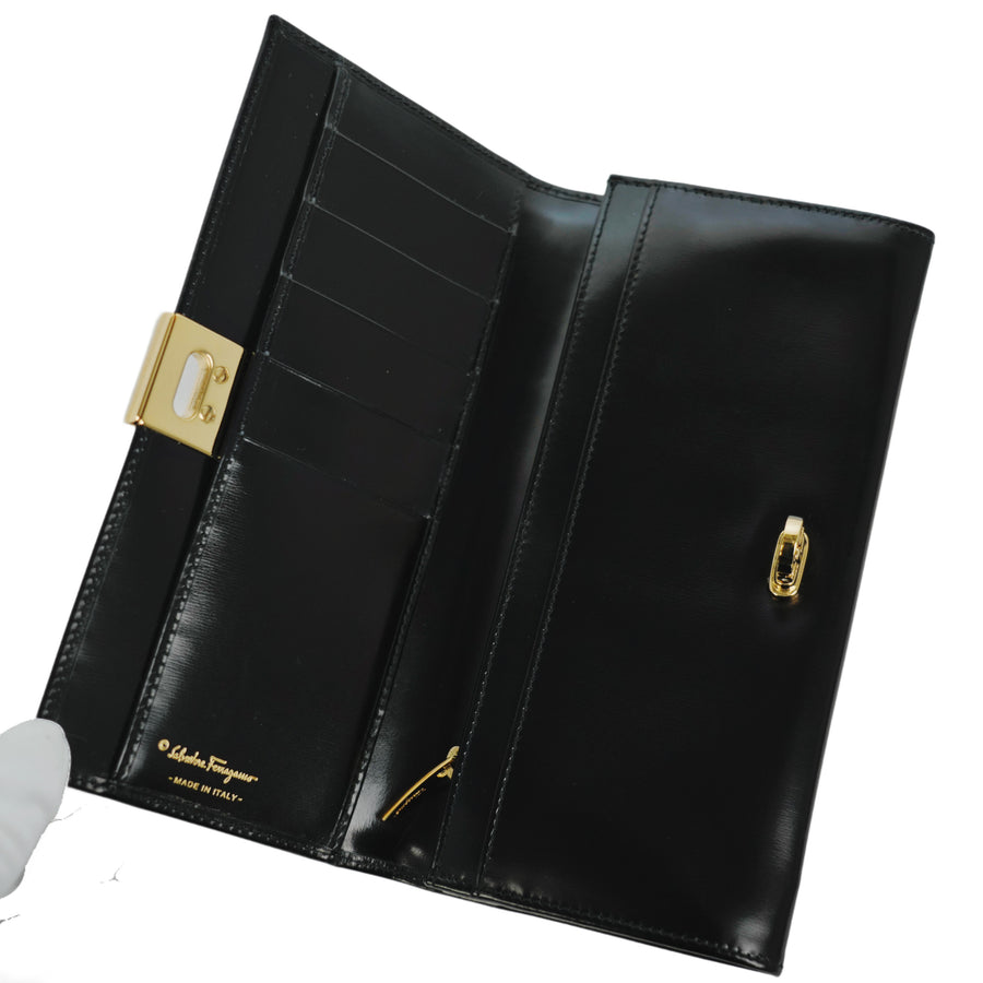SALVATORE FERRAGAMO Gancini Long Wallet