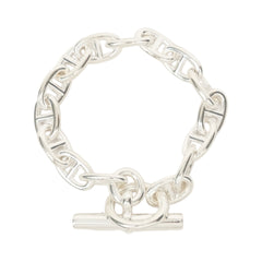 HERMES  SV925 Chaine D'Ancre MM 15 Links Bracelet