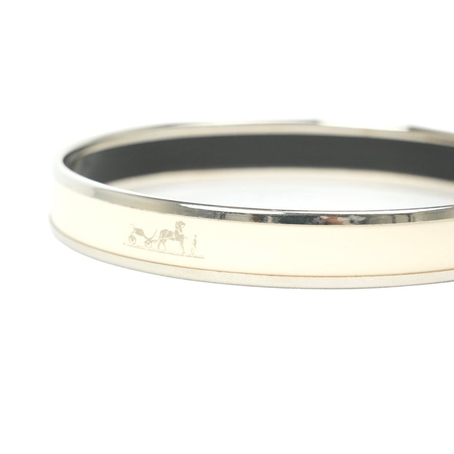 HERMES Emaillé PM Carres Enamel Bangle