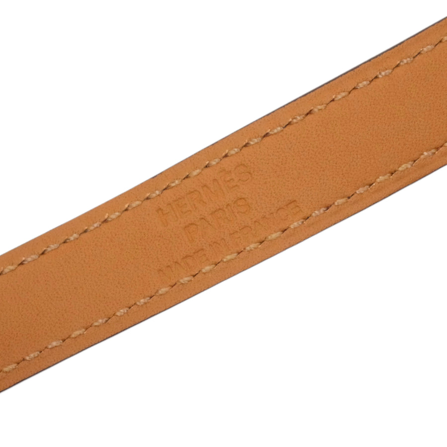 HERMES Mini Kelly Double Tour Bracelet