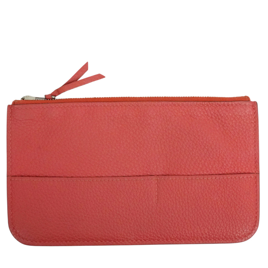 HERMES Dogon GM Taurillon Clemence Wallet