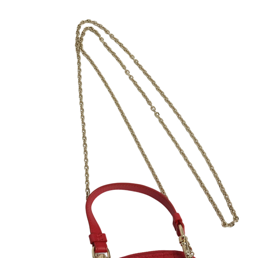 CHRISTIAN DIOR Lady Dior Call'in Dior Phone Holder / Shoulder Bag