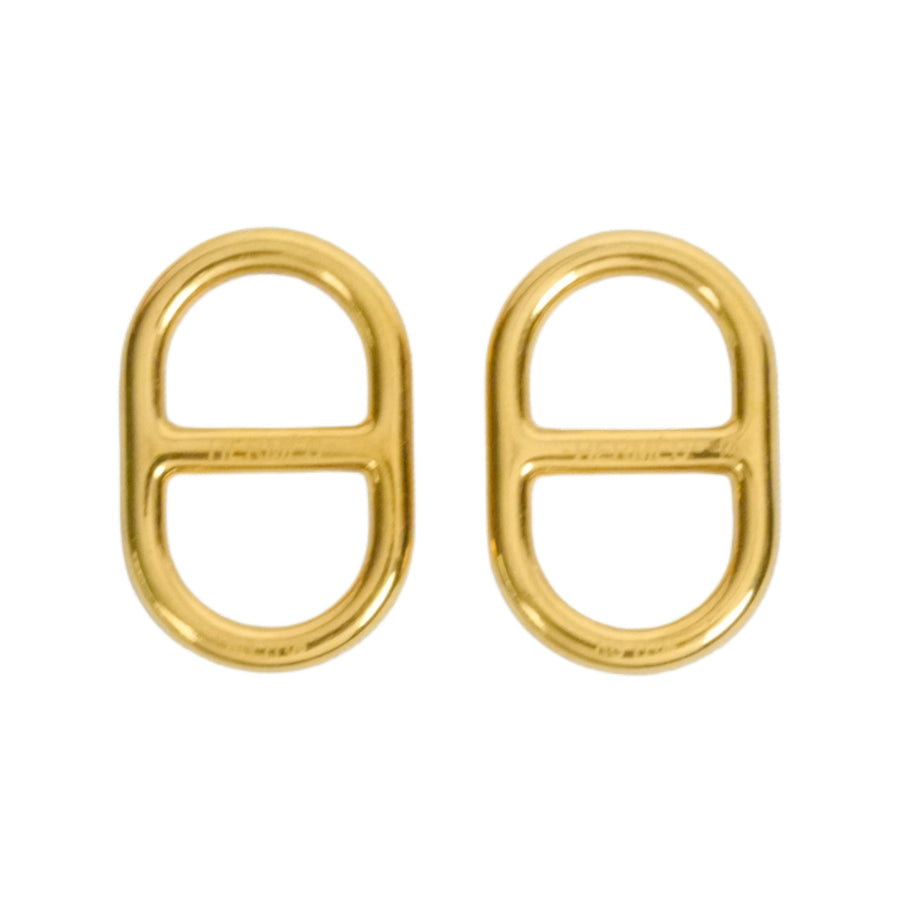 HERMES Oh! My Yon Chaine d'Ancre Swing Earrings