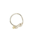 TIFFANY & CO. SV925 K18YG Love Knot Ring
