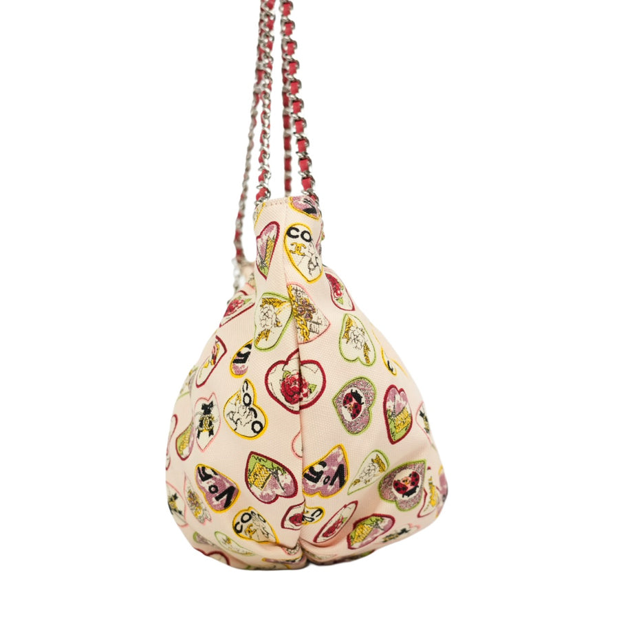 CHANEL 2005-2006 Valentine Chain Shoulder Bag