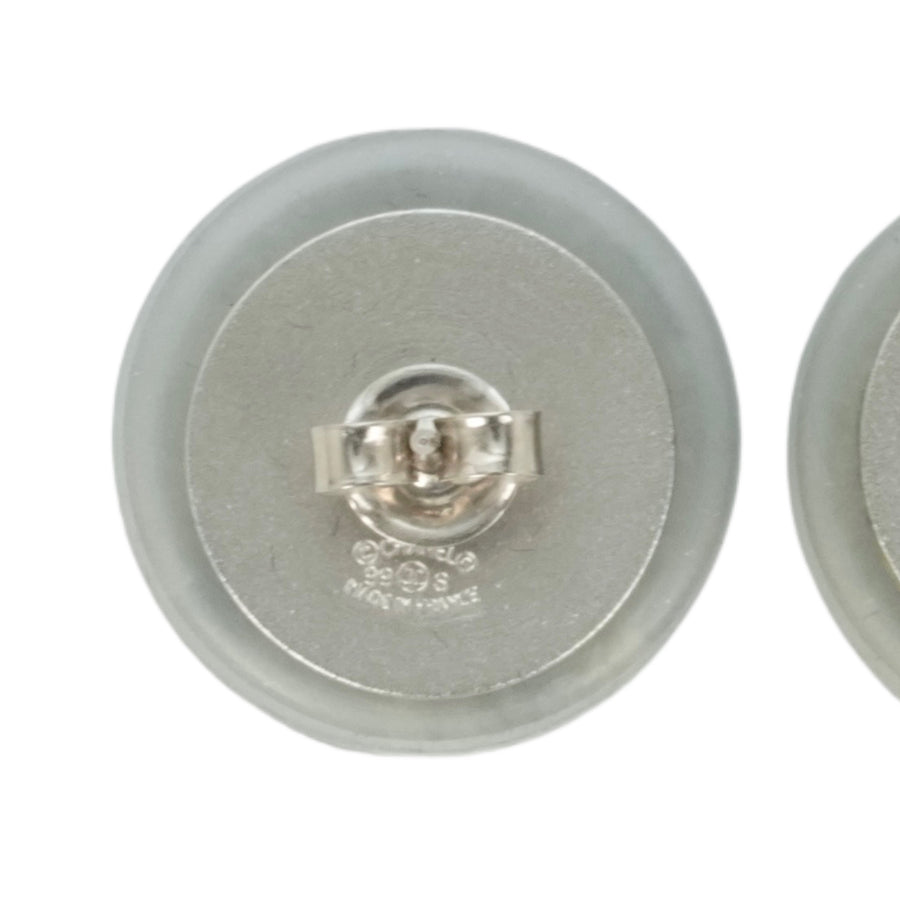 CHANEL Silicone Coco Mark Earrings