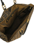 FENDI Zucca 2-Way Tote Bag / Shoulder Bag