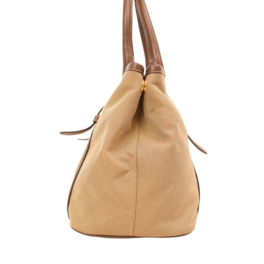 PRADA Jacquard Handbag/Shoulder Bag 2Way