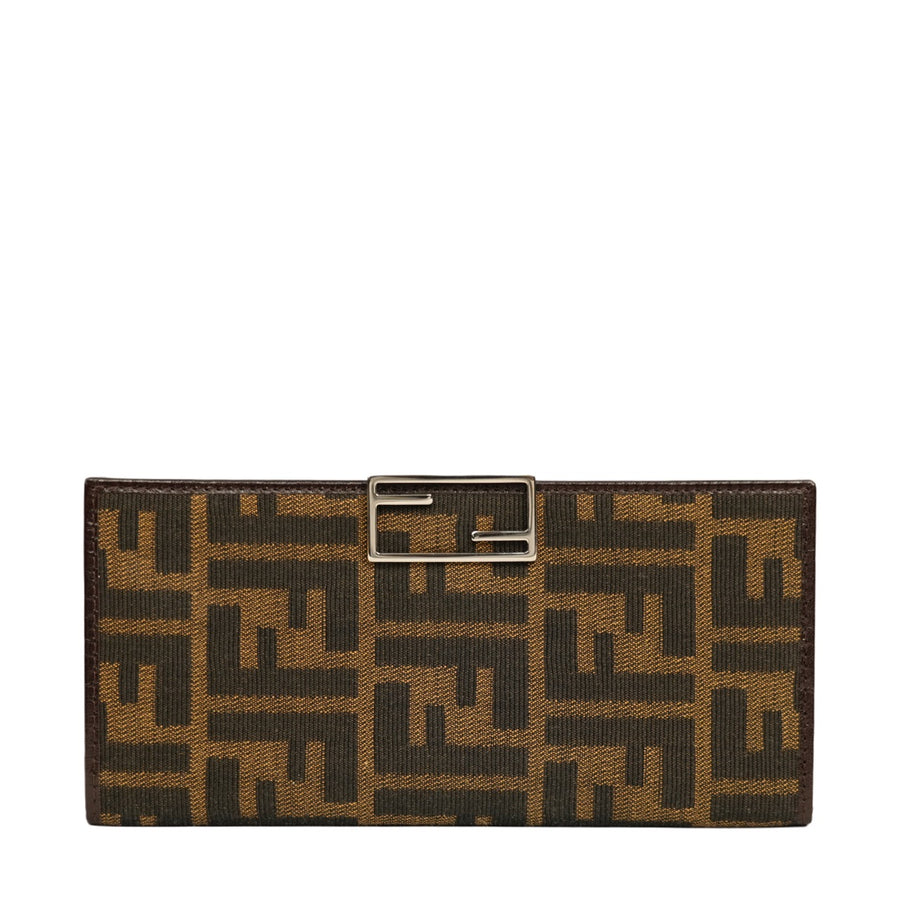 FENDI Zucca Long Wallet