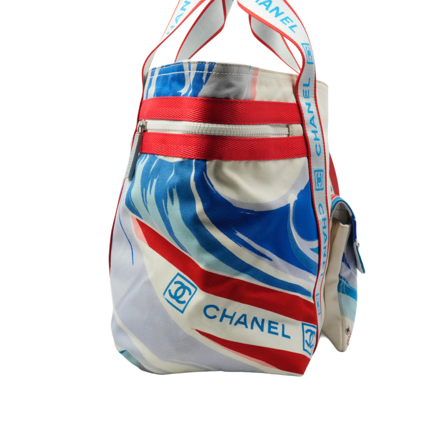 CHANEL Sports Line Surfing Tote Bag/Shoulder Bag 2Way