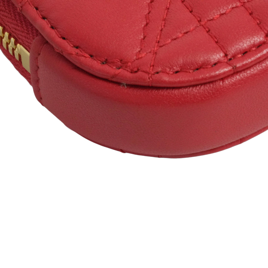 CHRISTIAN DIOR Lady Dior Call'in Dior Phone Holder / Shoulder Bag
