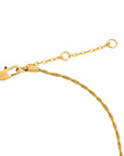 Vintage-Style Round Flower Motif Rhinestone Necklace