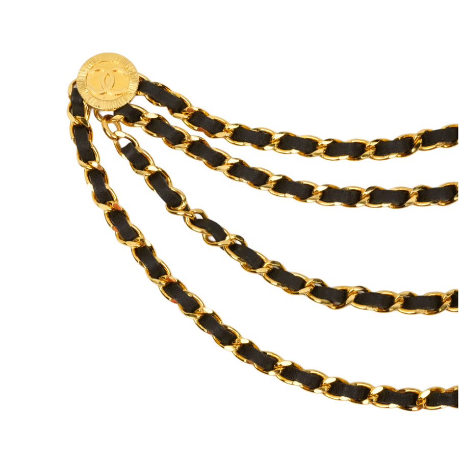 CHANEL Coco Mark Chain Belt
