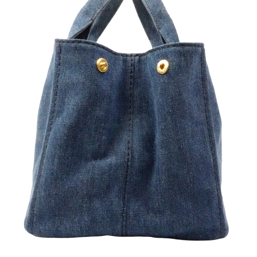 PRADA Canapa Tote Bag