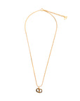 CHRISTIAN DIOR CD Logo Necklace