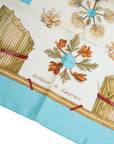 HERMÈS Herbier de Gavarnie "Pressed Flowers of Gavarnie Cirque" Carre 90 Scarf