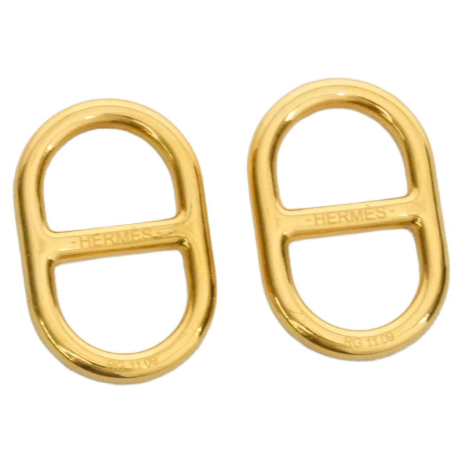 HERMES Oh! My Yon Chaine d'Ancre Swing Earrings